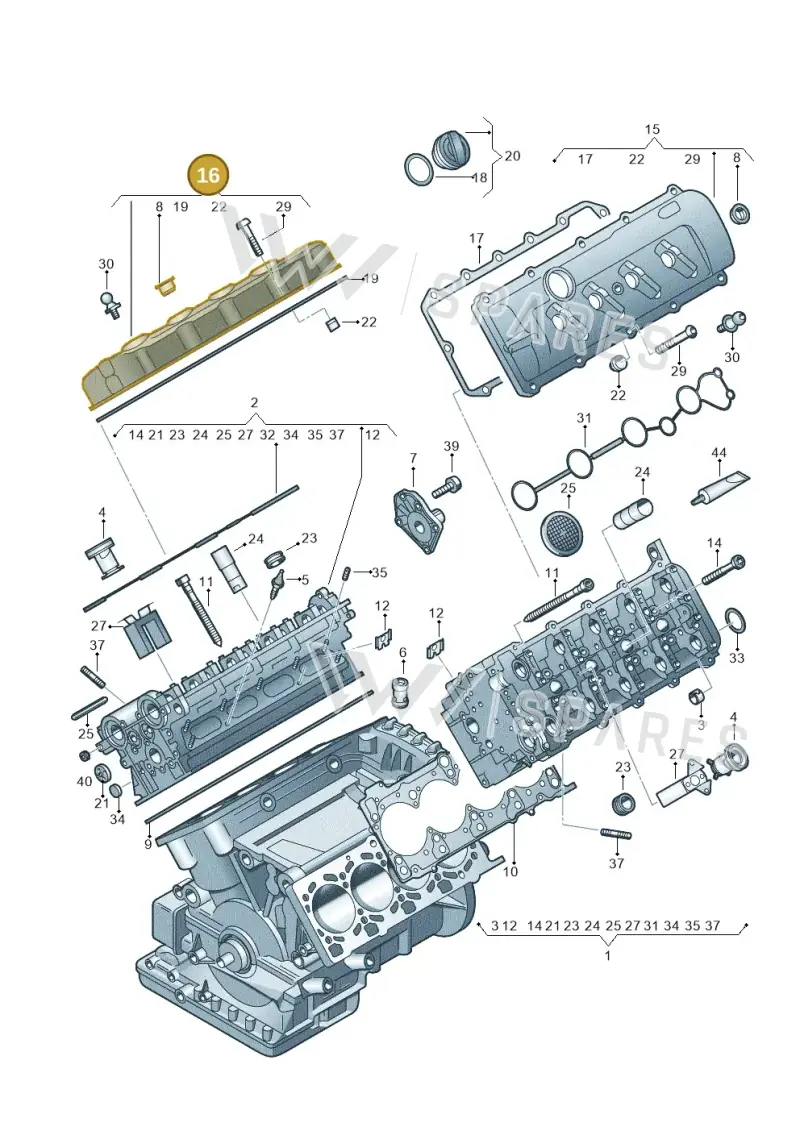079103472AE — Audi A4/S4 Cabrio./qu. 07> (2006-) diagram 448103600, position 16