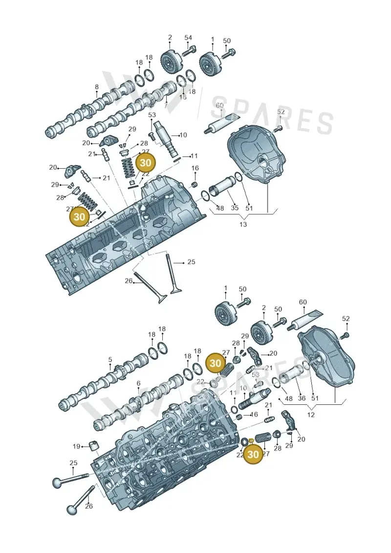 079109675A — Audi A7 Sportback (2014-2018) diagram 758109100, position 30