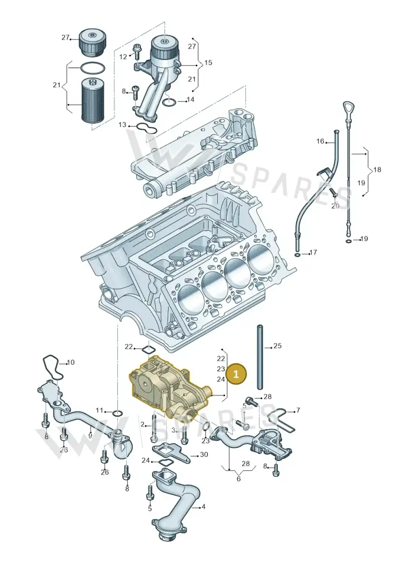 079115103AB — Audi RS4 Cabrio qu.    08> (2007-) diagram 473115000, position 1