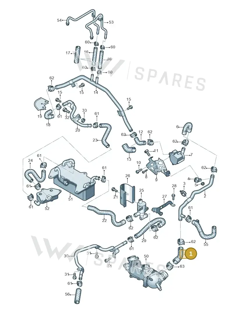 079121054E — Audi RS6 Avant (2013-2018) diagram 758121240, position 1
