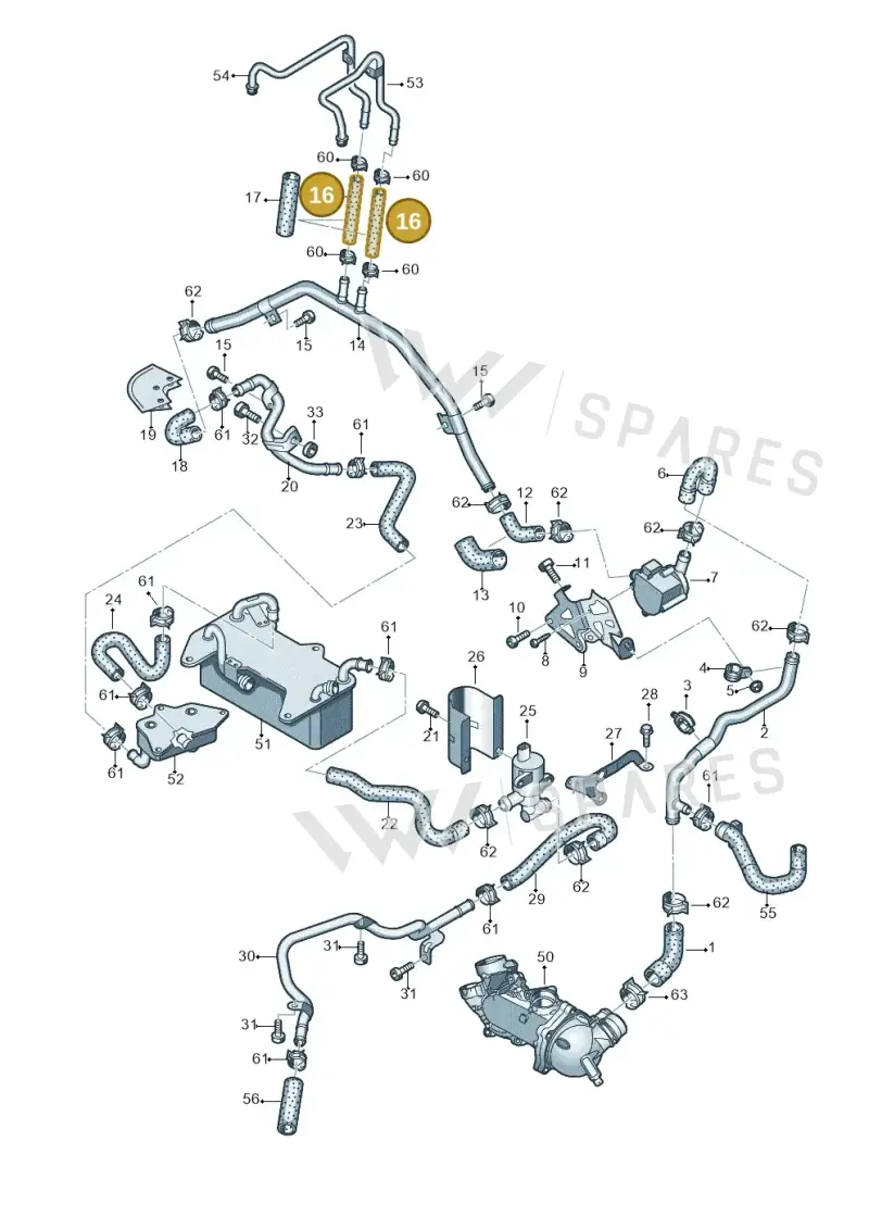 079121059A — Audi RS6 Avant (2013-2018) diagram 758121240, position 16