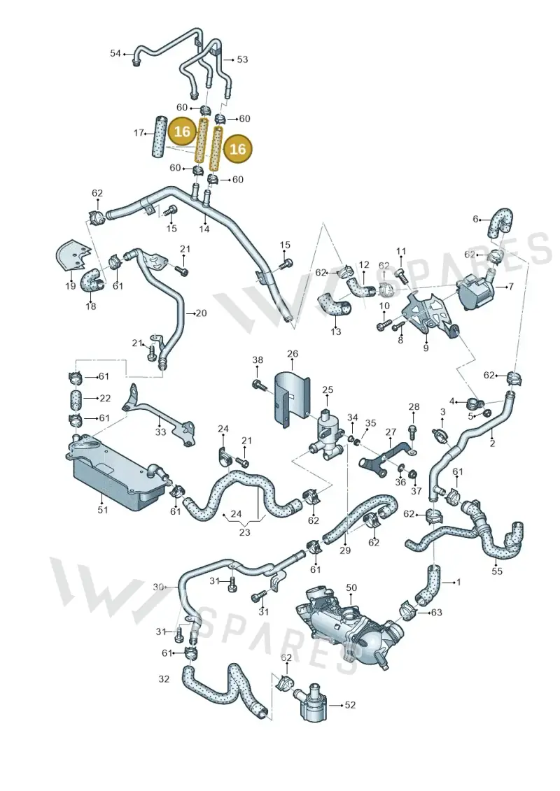 079121059A — Audi A7 Sportback (2014-2018) diagram 788121530, position 16