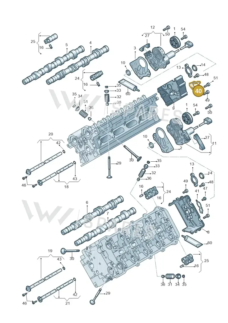 079131120 — Audi A4/S4 Cabrio./qu. 07> (2006-) diagram 247109400, position 40