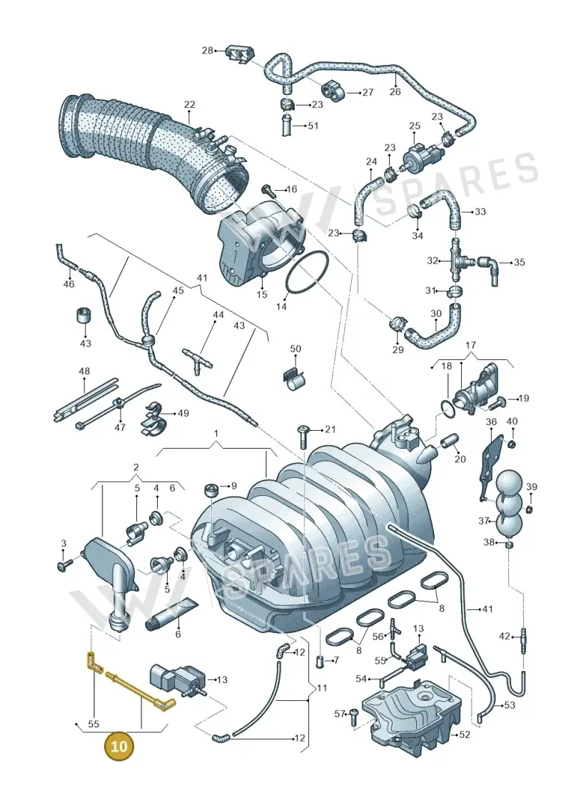 079133778F — Audi A5/S5 Coupe       08> (2007-) diagram 620133830, position 10