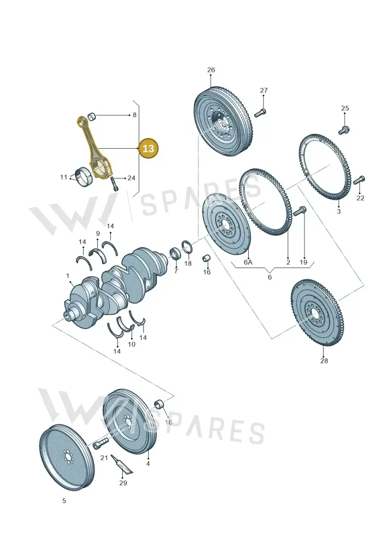 079198401D — Audi R8                08> (2007-) diagram 618105000, position 13