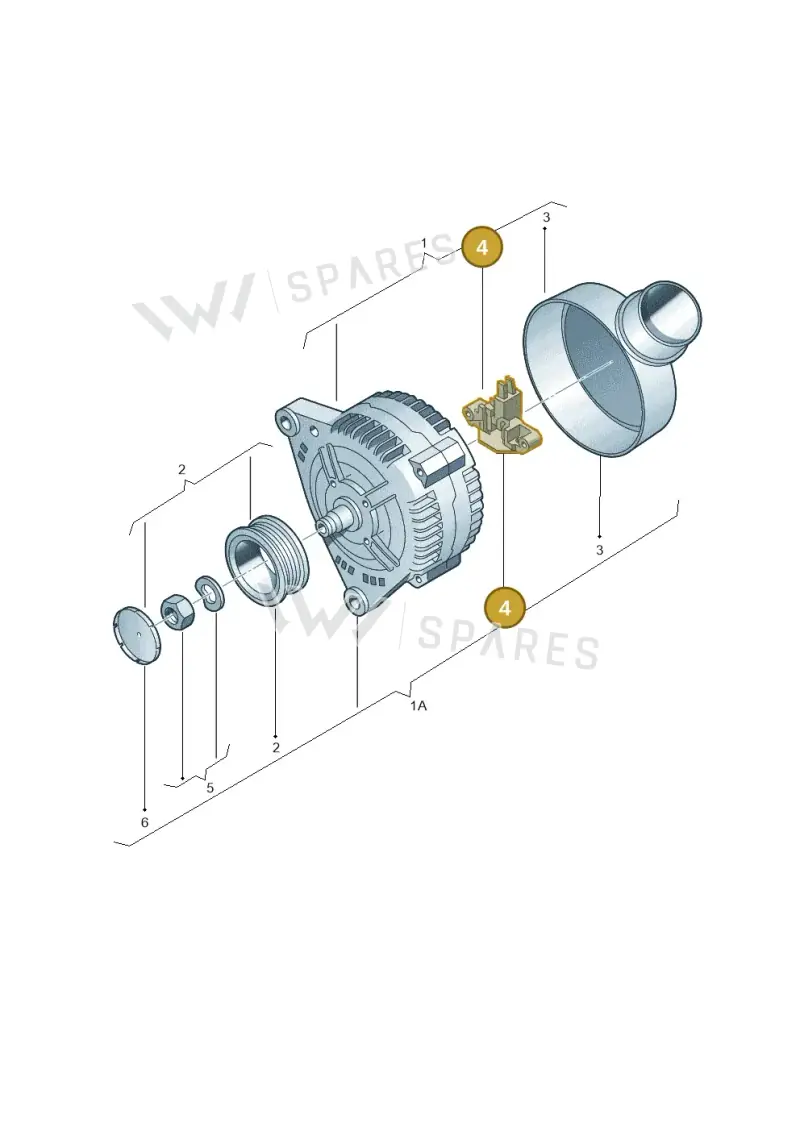 079903803F — Audi Q7 qu. 3.0 TDI (2009-2015) diagram 635903000, position 4