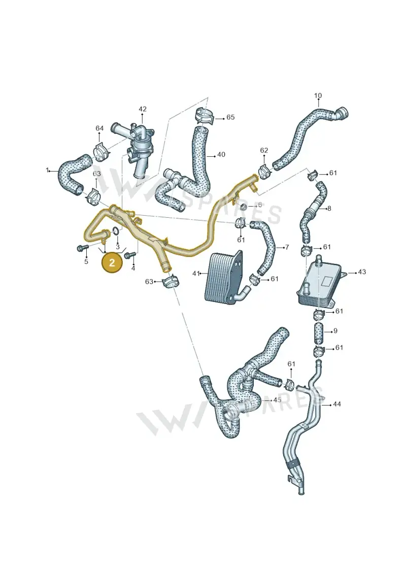 07K121065AL — SEAT CUPRA Formentor (2020-) diagram 858121320, position 2