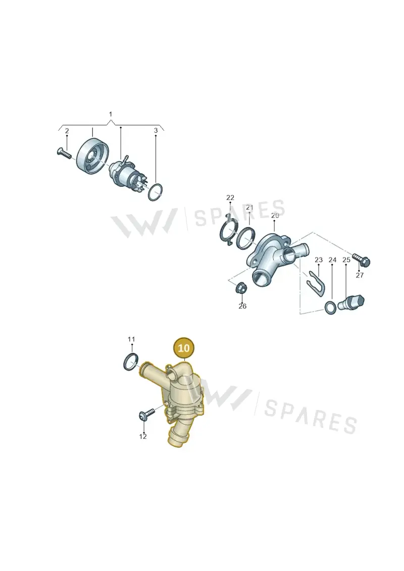 07K121111F — SEAT CUPRA Formentor (2020-) diagram 898121100, position 10