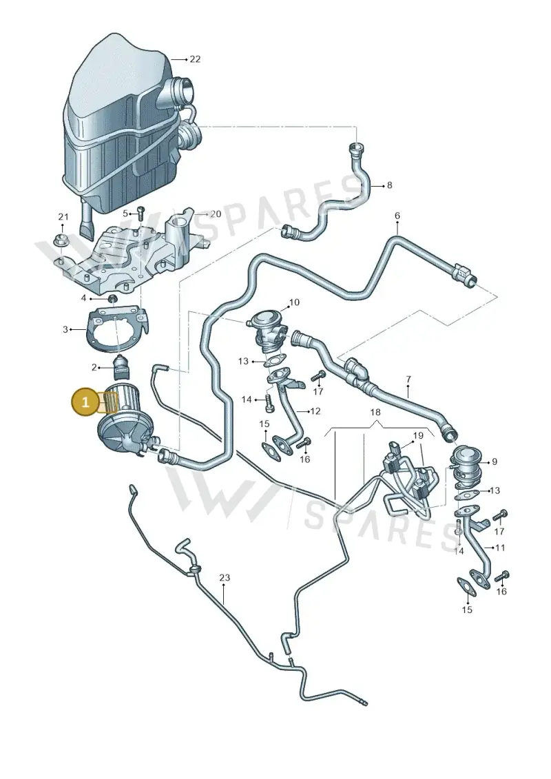 07L959253B — Audi A8/S8/qu. lang    08> (2007-) diagram 635131200, position 1