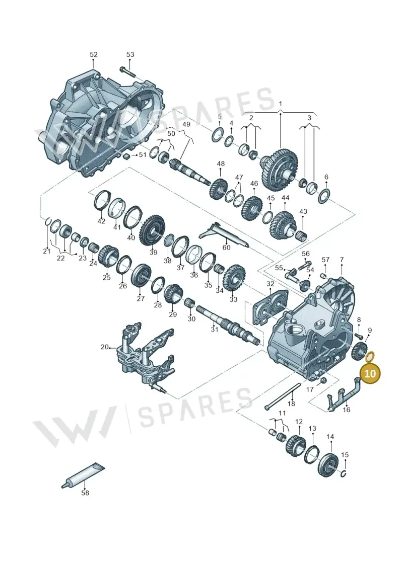 085311187 — Audi A1 sportback 1.0 (2018-) diagram 837305030, position 10