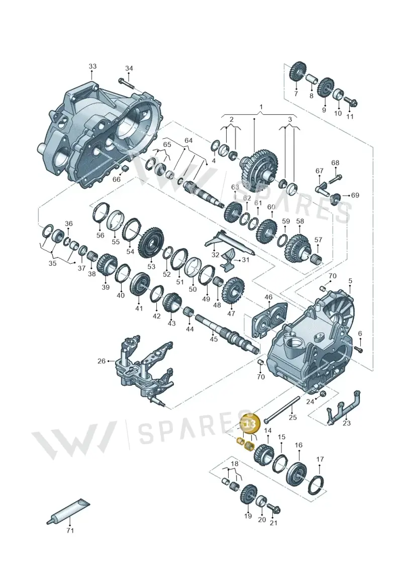 085311431J — Audi A3 Sportback (2019-2021) diagram 827310030, position 13