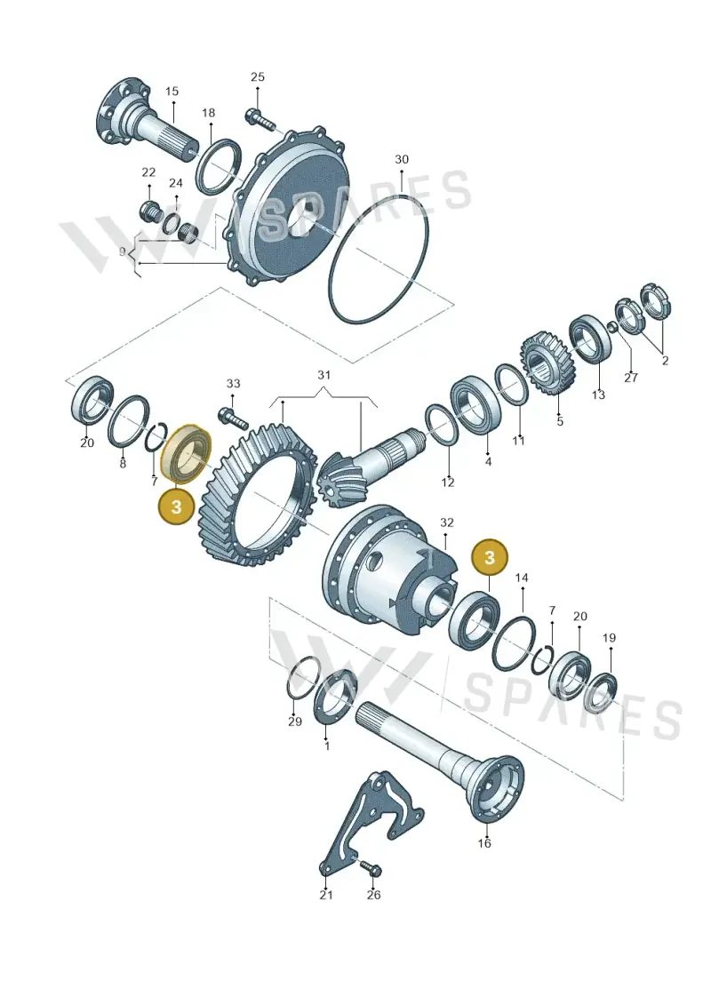 086311124 — Audi R8 qu. 5.2 (2012-2015) diagram 618409400, position 3