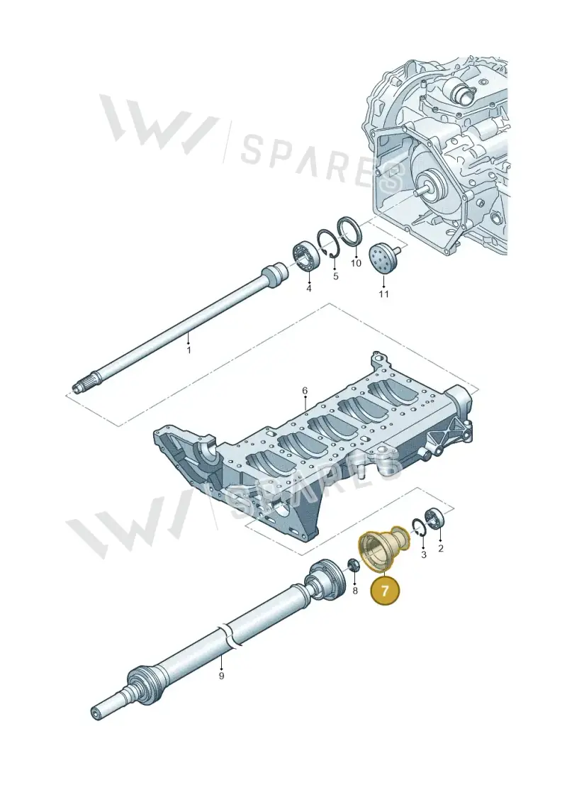 086311845 — Audi R8 Spyder (2015-2024) diagram 872311100, position 7