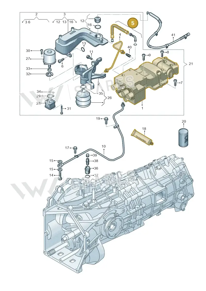 086317826 — Audi R8                08> (2007-) diagram 618325100, position 5