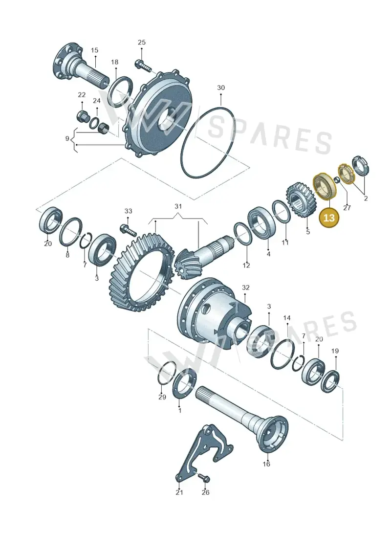 086525251 — Audi R8 qu. 5.2 (2012-2015) diagram 618409400, position 13