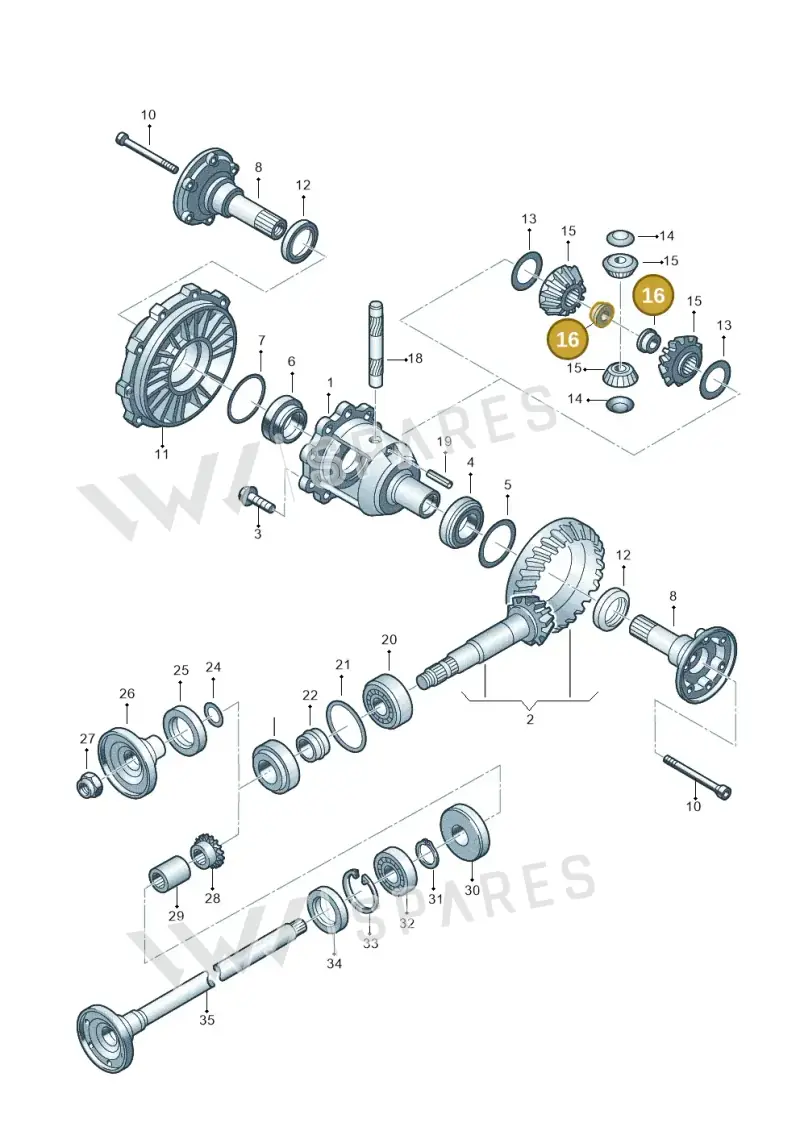 087409373 — Audi RS6 qu. (2003-2004) diagram 195525300, position 16