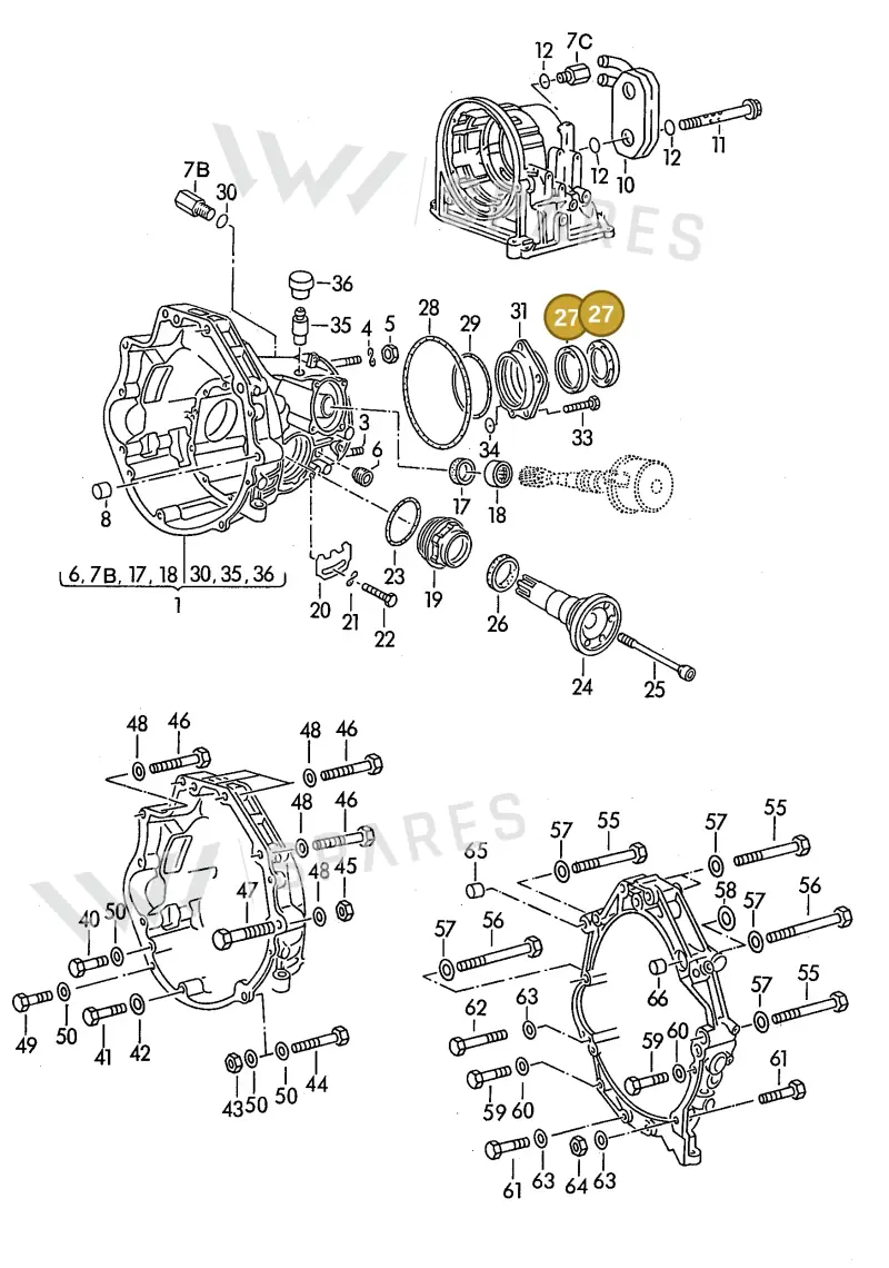 087409529B — Audi 100/Wagon (1989-1990) diagram 112070100, position 27