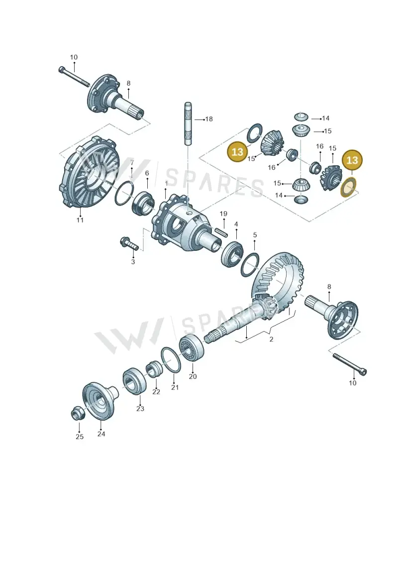 088409249A — Audi A4/S4 Cabrio./qu. 07> (2006-) diagram 153525300, position 13