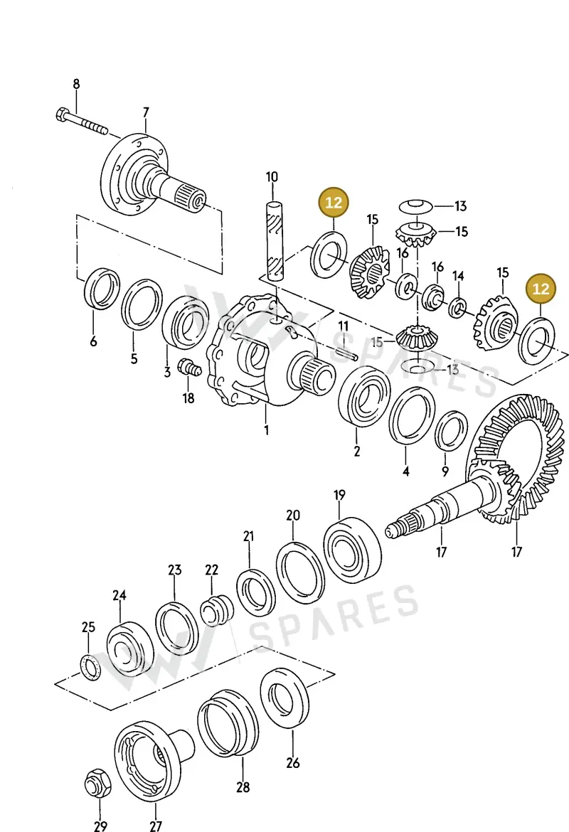 088409249B — Audi Coupe quattro/3   96 (1995-1995) diagram 141525300, position 12