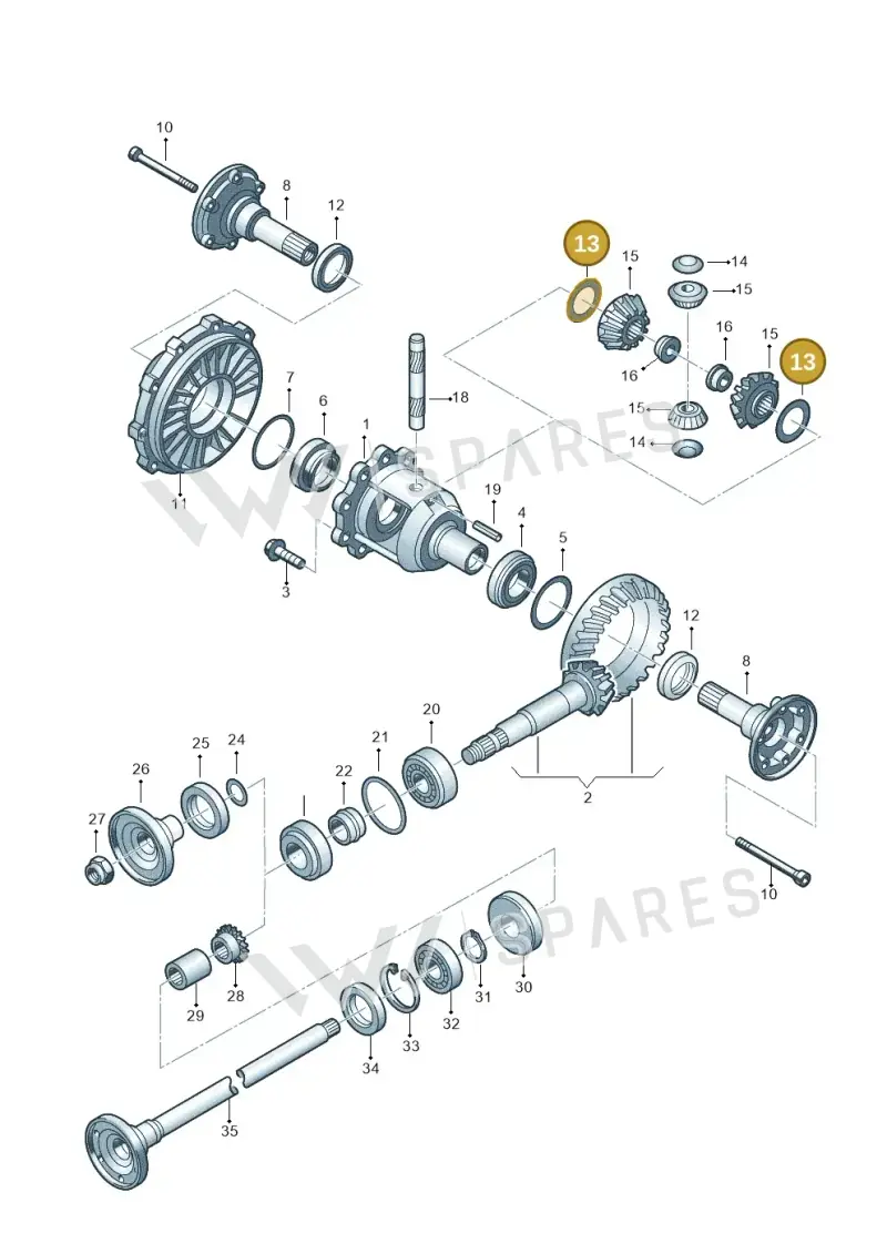 088409249C — Audi RS6 qu. (2003-2004) diagram 195525300, position 13