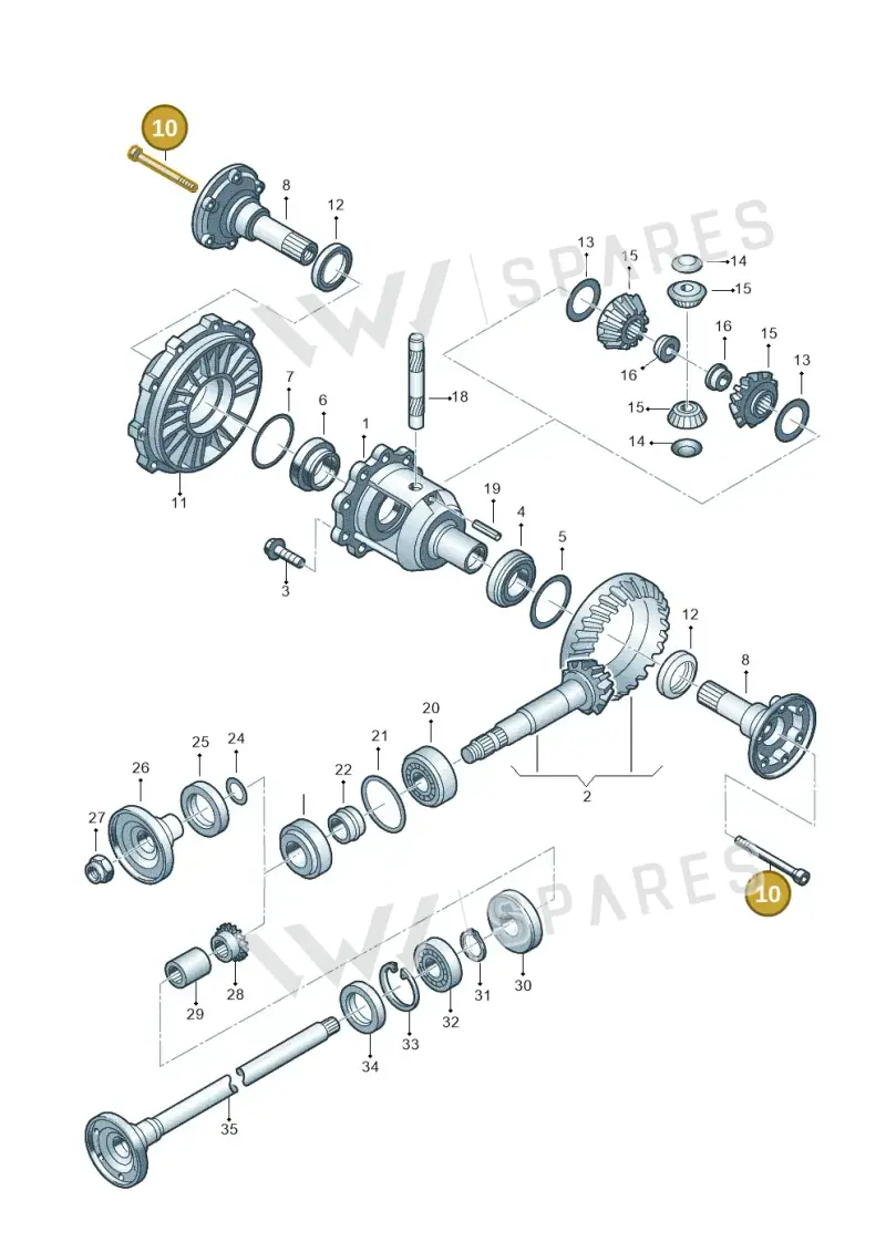 088409359 — Audi RS6 qu. (2003-2004) diagram 195525300, position 10