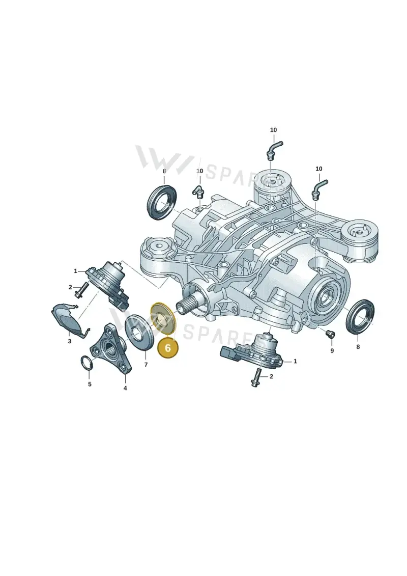 08E525275 — Audi A3 Sportback (2019-2021) diagram 8y0525020, position 6