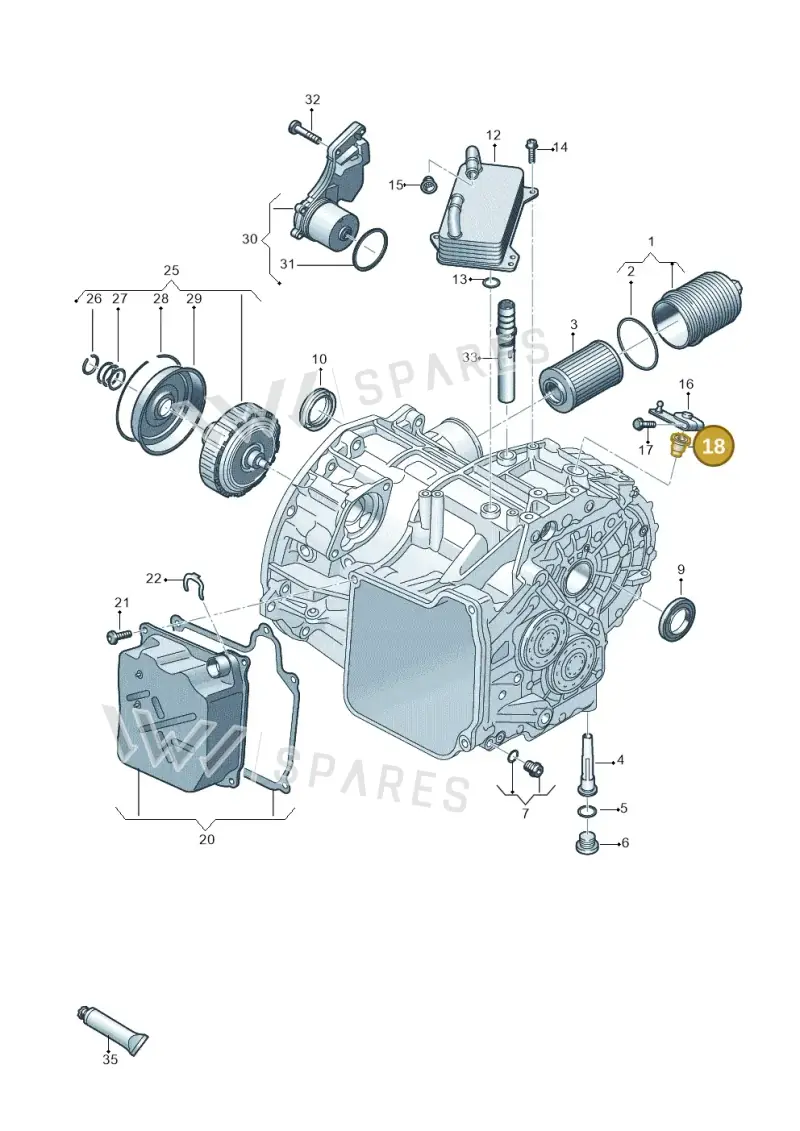 095321182B — Audi A3 Sportback (2019-2021) diagram 596300160, position 18