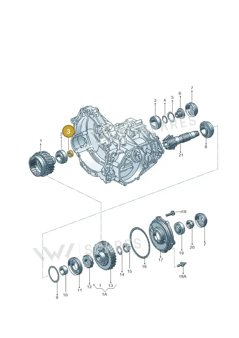 095323710 — Audi A4/Avant (1999-2001) diagram 118323700, position 3