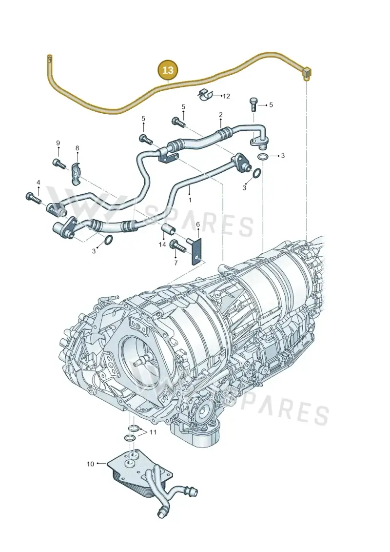 09E301675B — Audi A8/S8/qu. lang    08> (2007-) diagram 291317540, position 13