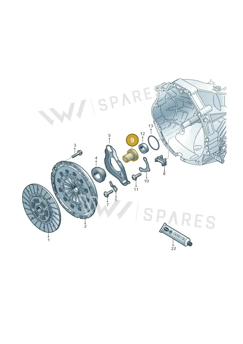 0A2141181 — Audi A6 2.7 TDI (2008-2011) diagram 249141600, position 9