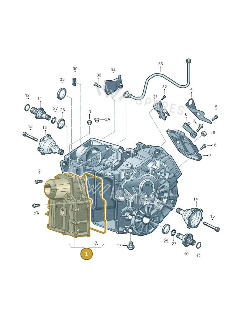 0AM325025KZ35 — Audi A3 Cab. 1.4 (2013-2016) diagram 625321620, position 1