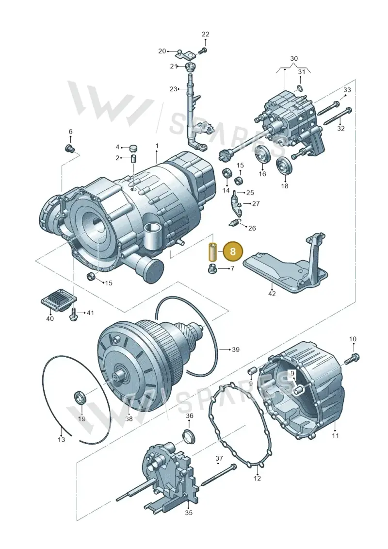 0AW301685B — Audi A5/S5 Coupe       08> (2007-) diagram 620321600, position 8