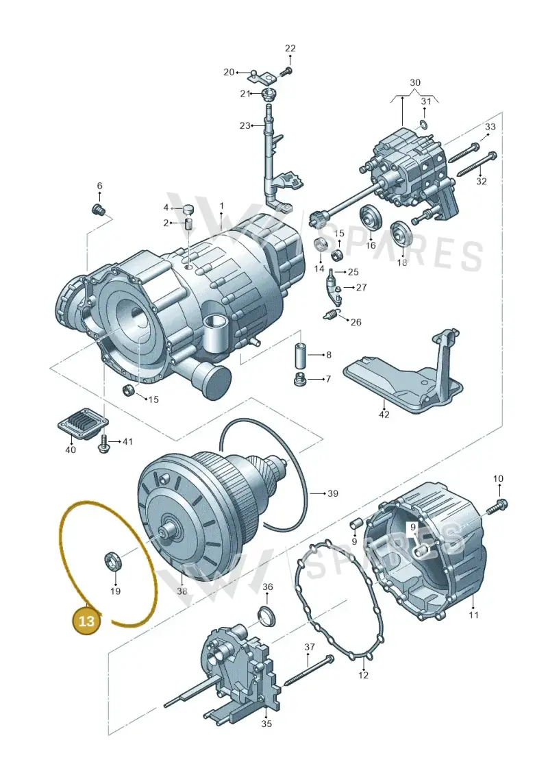 0AW398321A — Audi A5 Sportback (2011-2017) diagram 620321600, position 13