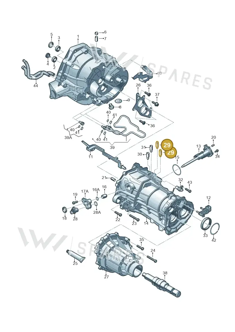 0B1301242A — Audi Q5 qu. 2.0 TDI (2012-2017) diagram 736301700, position 29
