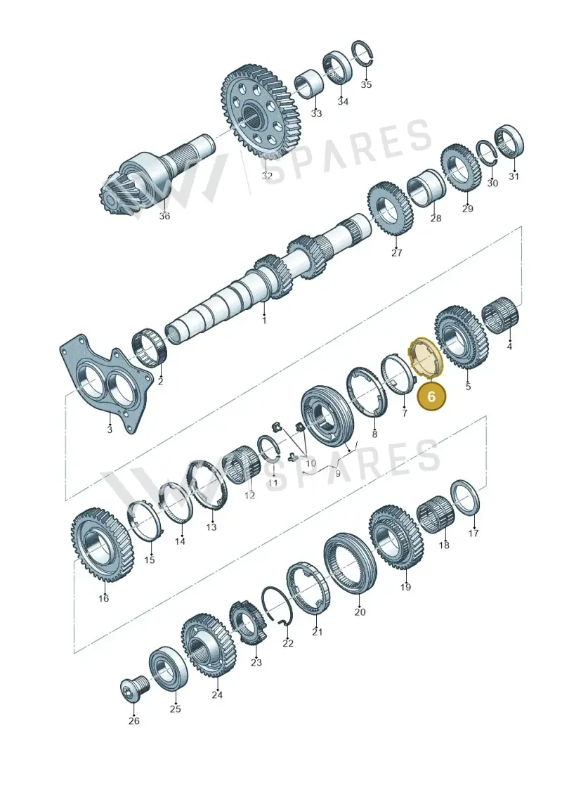 0B1311277 — Audi Q5 (2016-2020) diagram 798311350, position 6