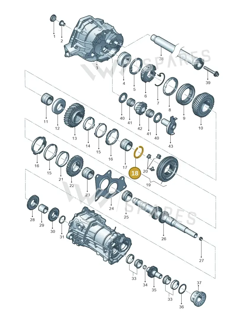 0B1311287C — Audi Q5 qu. 2.0 TDI (2012-2017) diagram 647311600, position 18