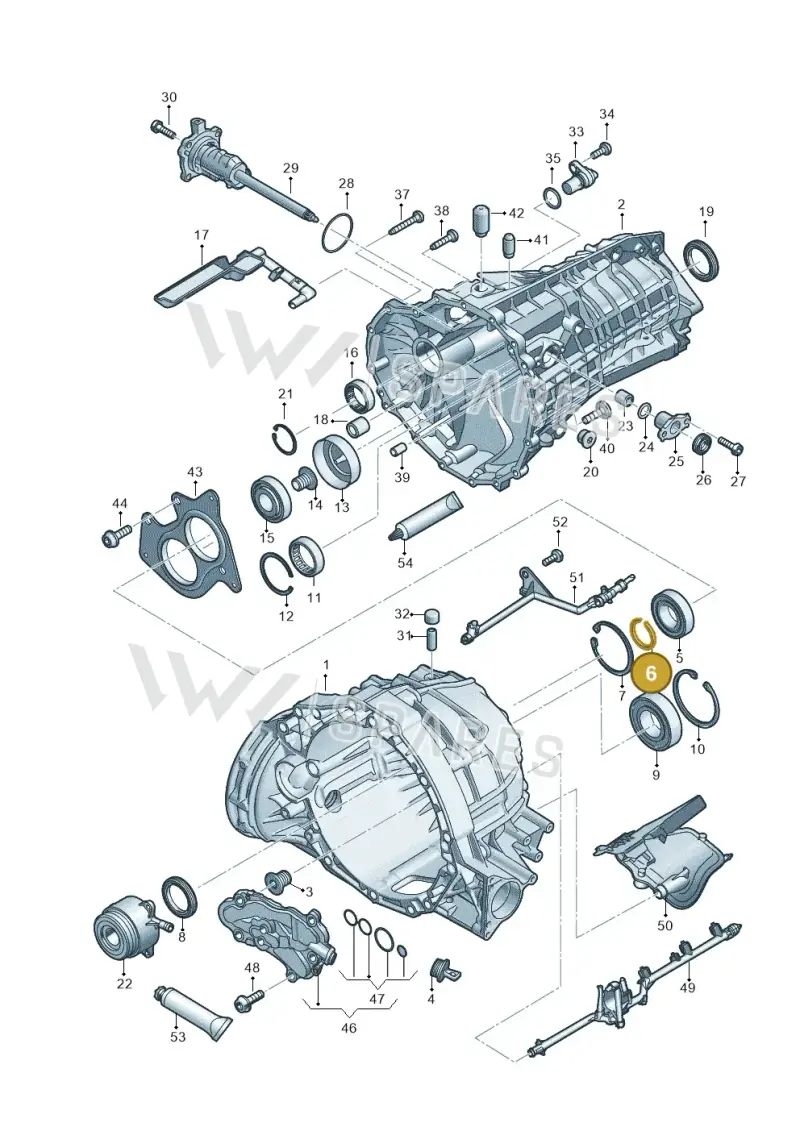 0B1311321N — Audi Q5 (2016-2020) diagram 849301450, position 6