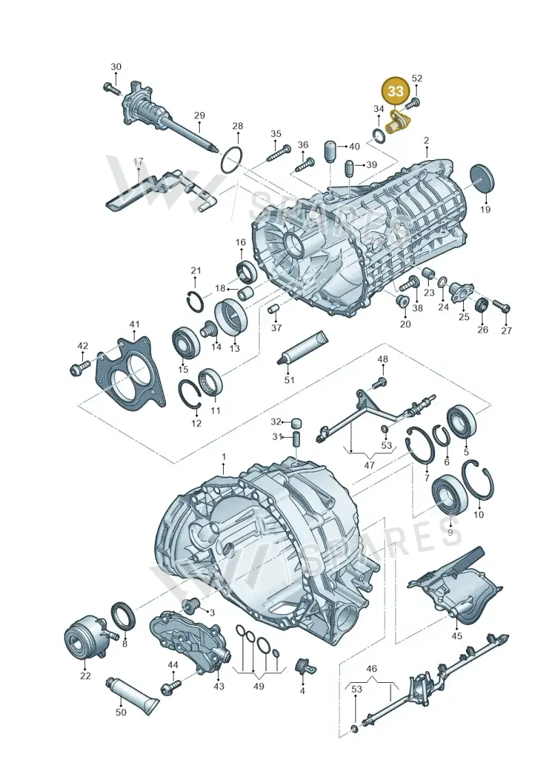 0B3927753A — Audi Q5 (2016-2020) diagram 897301300, position 33