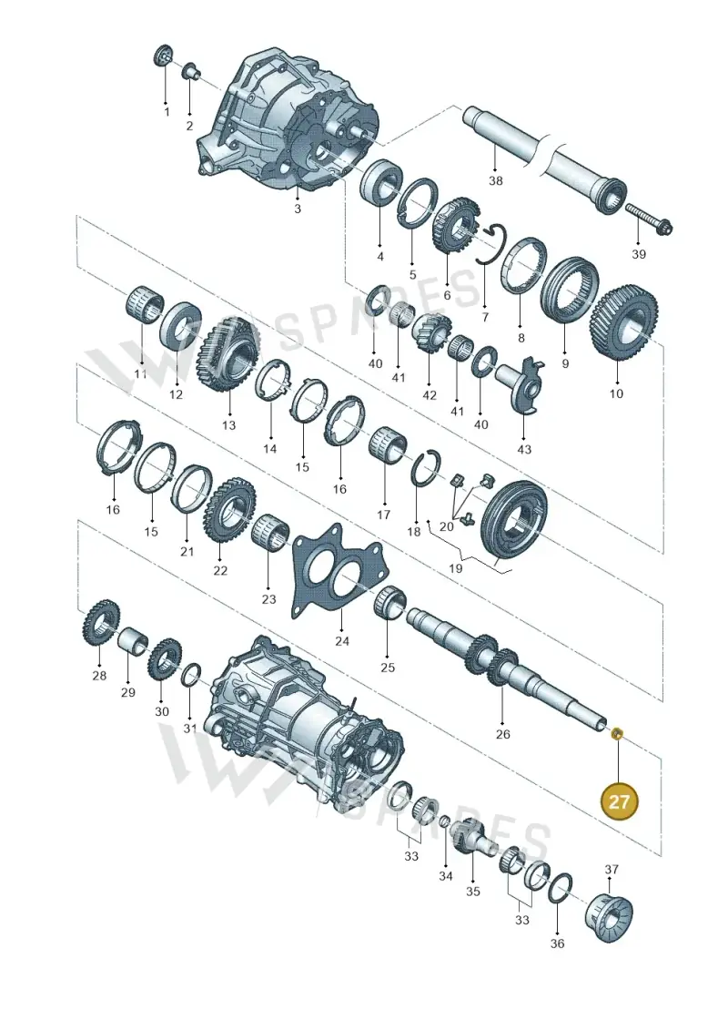 0B4409073 — Audi A4 Av. Allroad (2008-2016) diagram 647311600, position 27