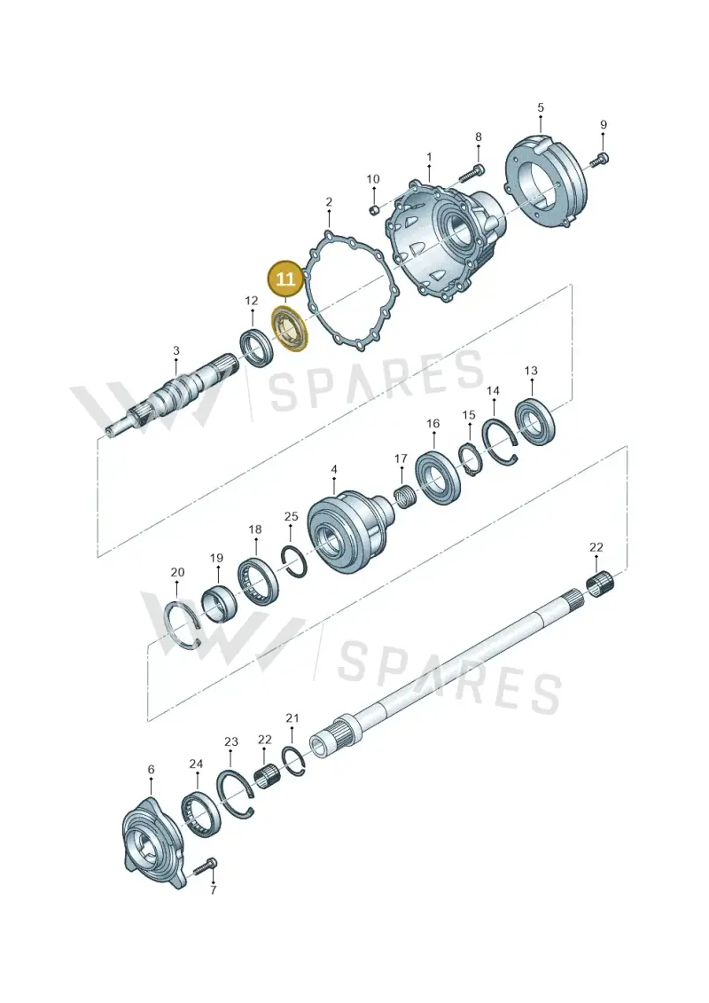 0B4409375 — Audi A5 Sportback (2016-2020) diagram 849409700, position 11
