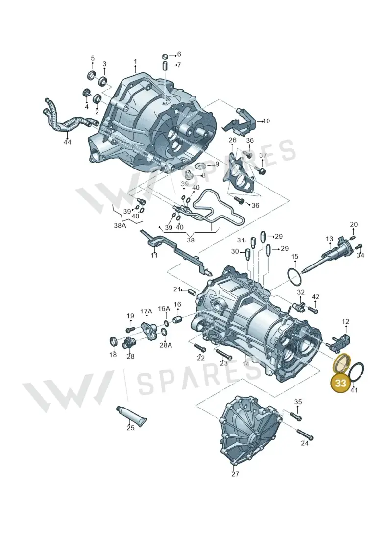 0B5311373A — Audi Q5 qu. 2.0 TDI (2012-2017) diagram 736301300, position 33