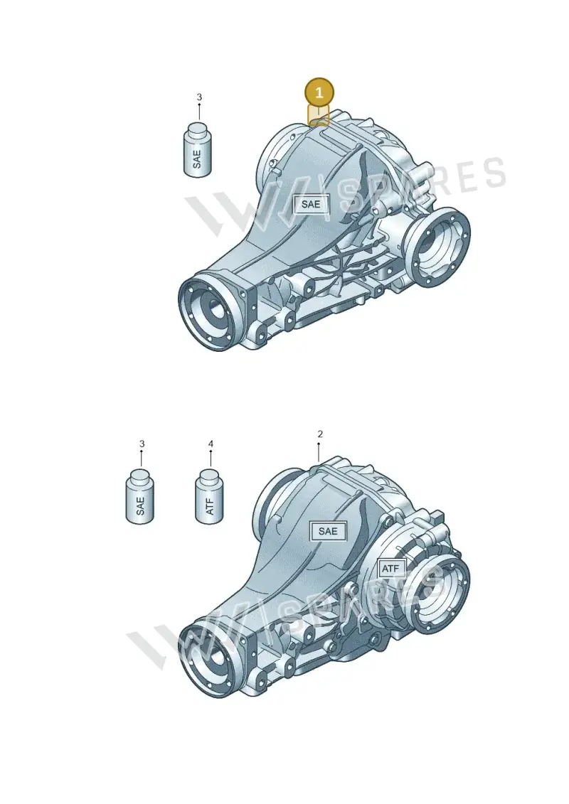 0BC500043E — Audi A7 Sportback (2014-2018) diagram 750500120, position 1
