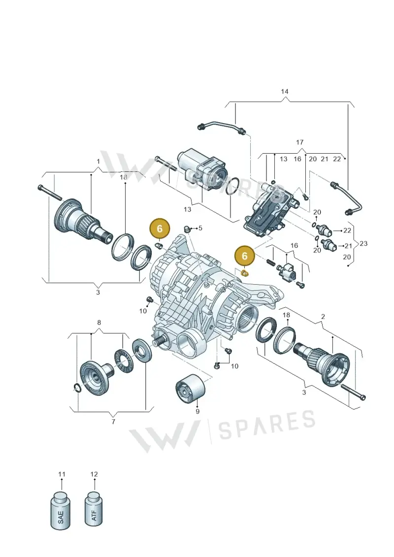 0BE525069 — Audi A8 (2017-2025) diagram 849500250, position 6