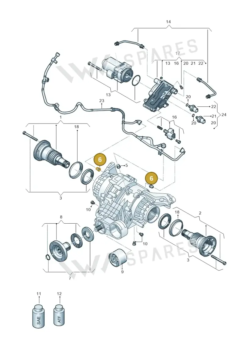 0BE525069 — Audi RS Q8 (2019-2025) diagram 859525032, position 6