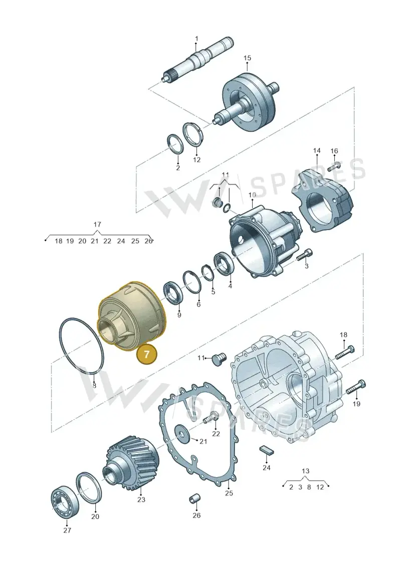 0BL409755E — Audi RS6 Avant (2019-) diagram 696409900, position 7