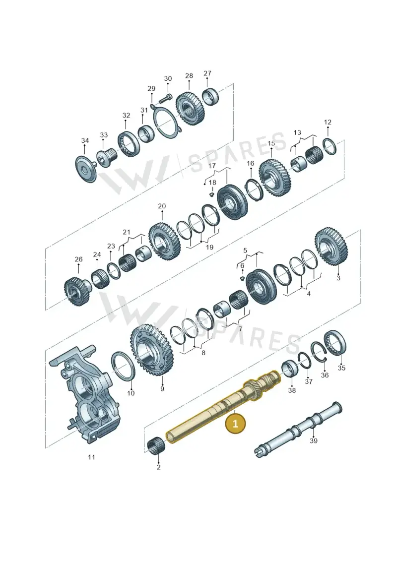 0CJ311201D — Audi A5 Limousine (2024-2025) diagram 849311100, position 1