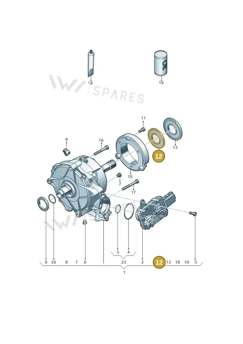 0CJ409255 — Audi A4 2.0 (2015-2019) diagram 849409030, position 12
