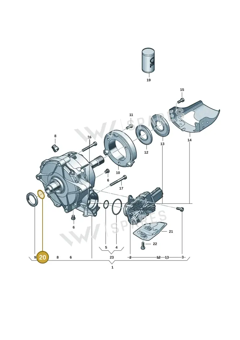 0CJ409405 — Audi A5 Limo 2.0 (2024-) diagram 8wk409090, position 20