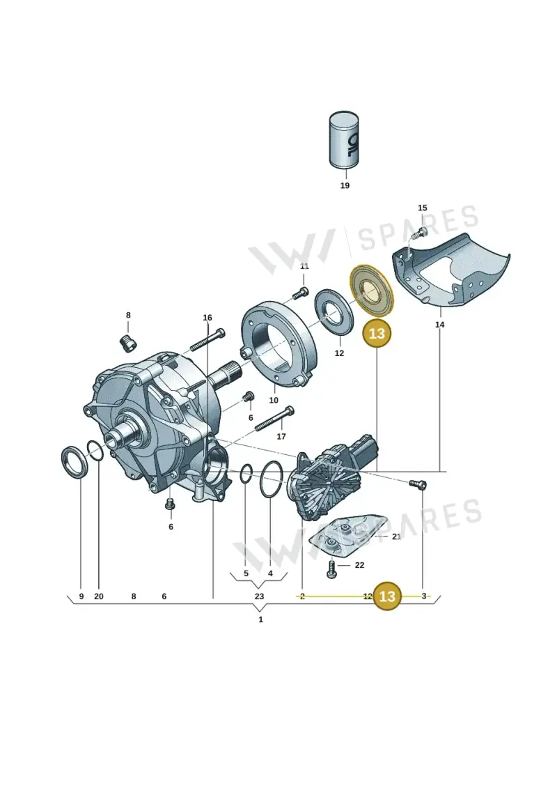 0CJ409491 — Audi A5 Limo 2.0 (2024-) diagram 8wk409090, position 13