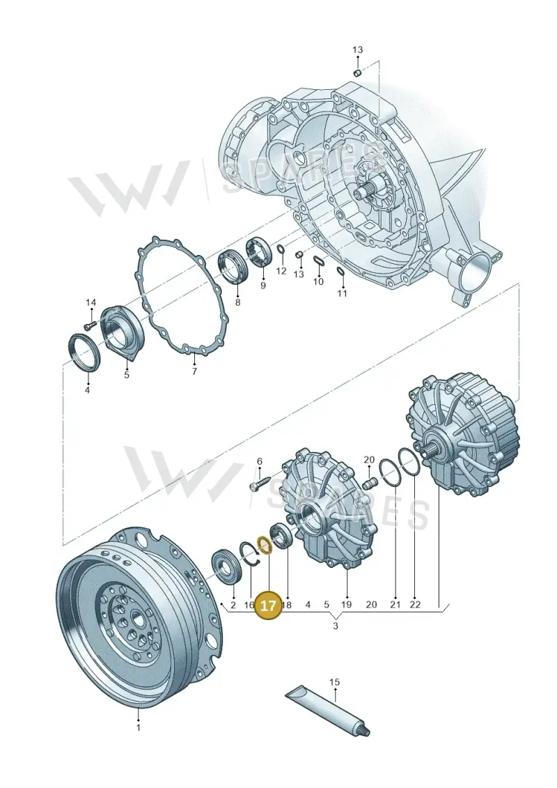 0CK141038A — Audi A5 Limo 2.0 (2024-) diagram 717321610, position 17